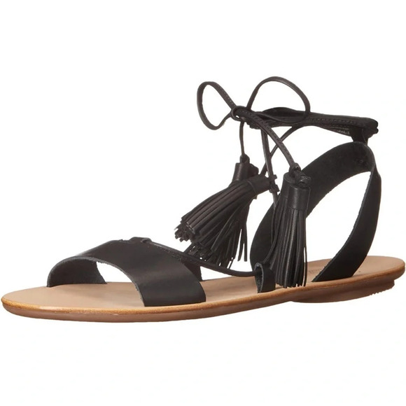 NIB Loeffler Randall Black Saffron Sandal Size 5.5 - Picture 1 of 9